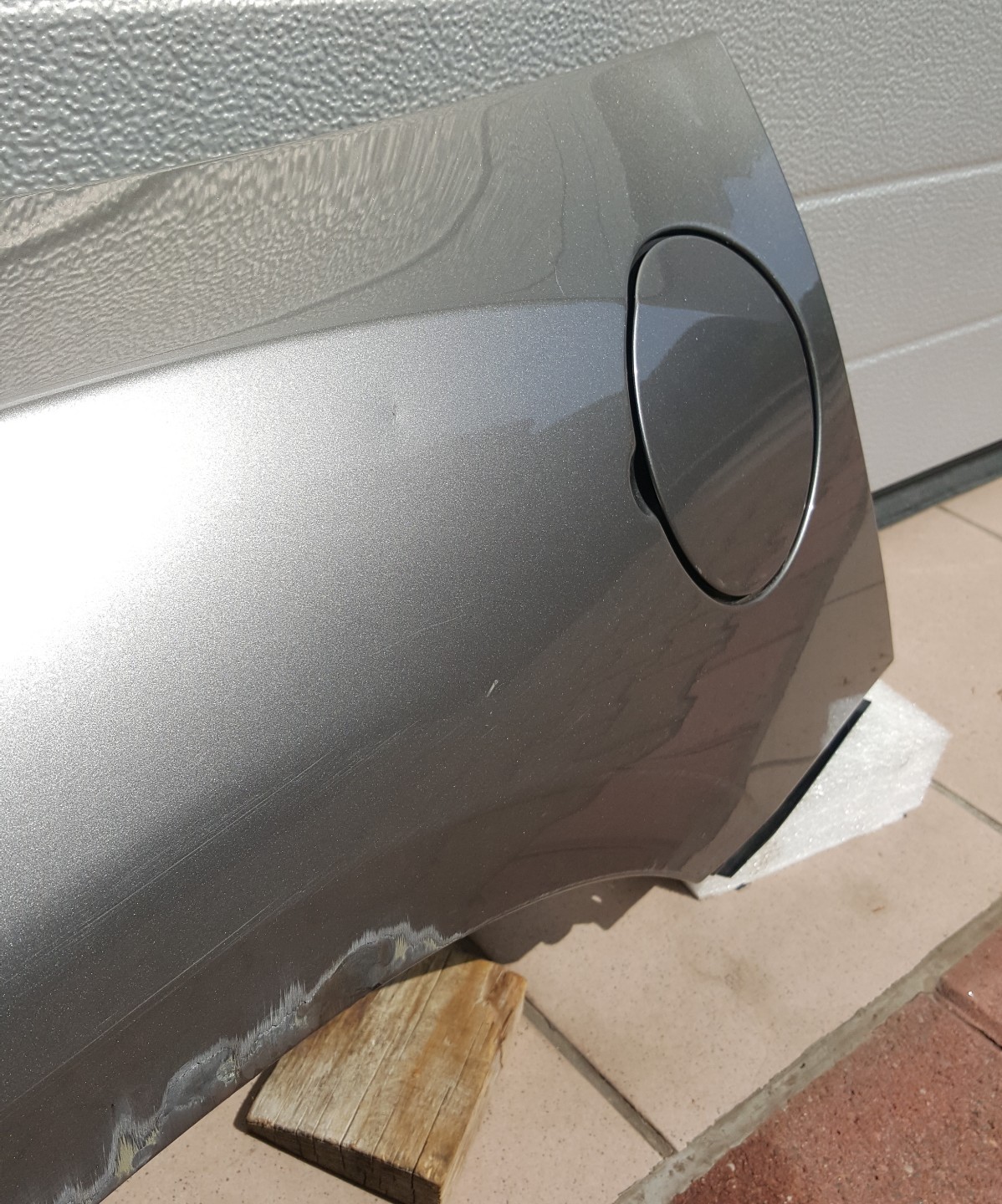 BMW Z4 E85 Seitenwand Aussenhaut HINTEN RECHTS  sterling grau metallic