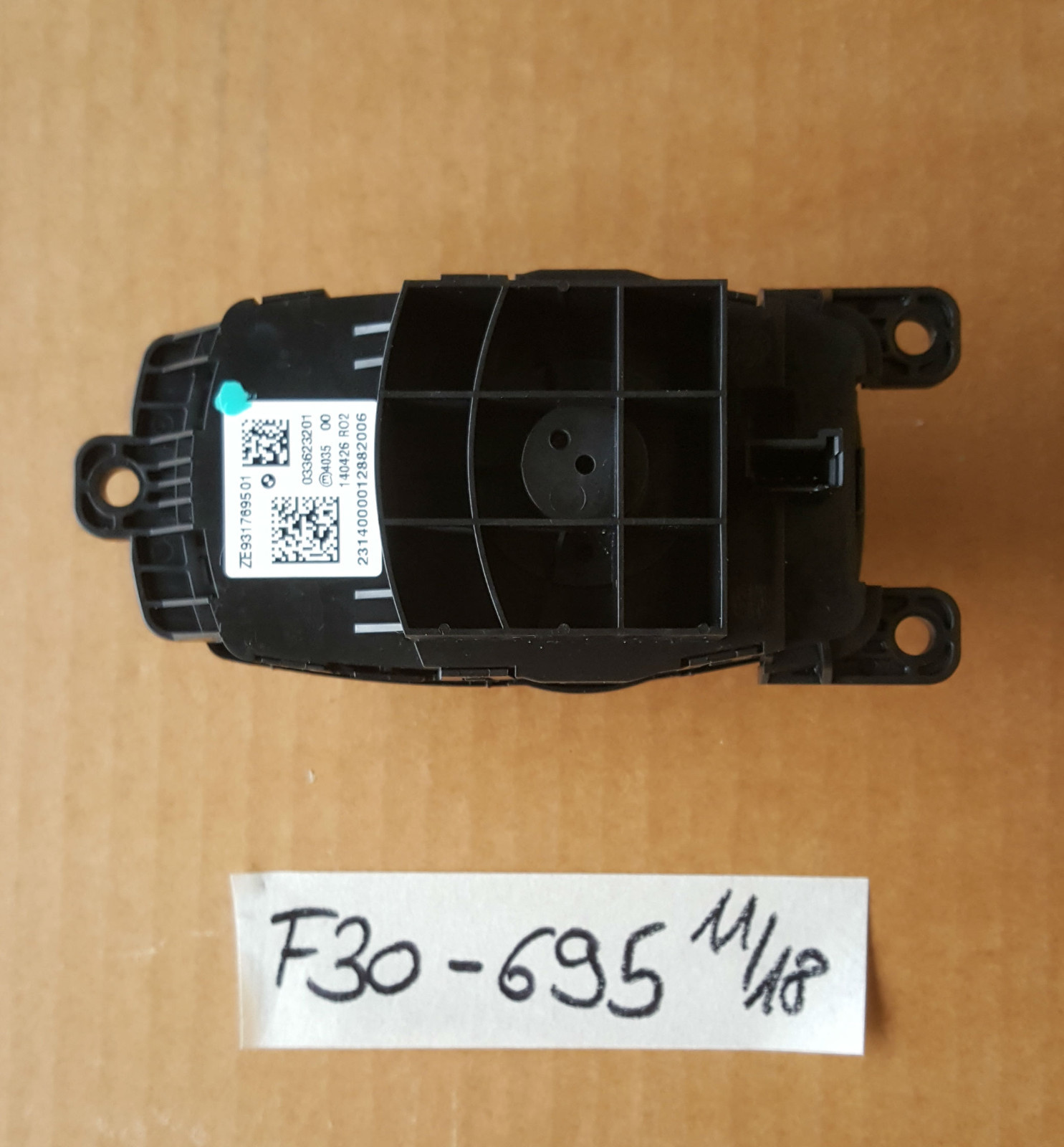 BMW F20 F21 F30 F31 F34 F32 F33 Menu Kombi Schalter Controller 9317695 – Bild 2