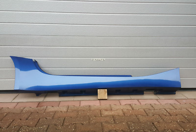 BMW Z4 E85  Seiten Schweller Leiste Verkleidung RECHTS Montego blau A51
