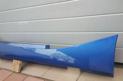 BMW Z4 E85  Seiten Schweller Leiste Verkleidung RECHTS Montego blau A51
