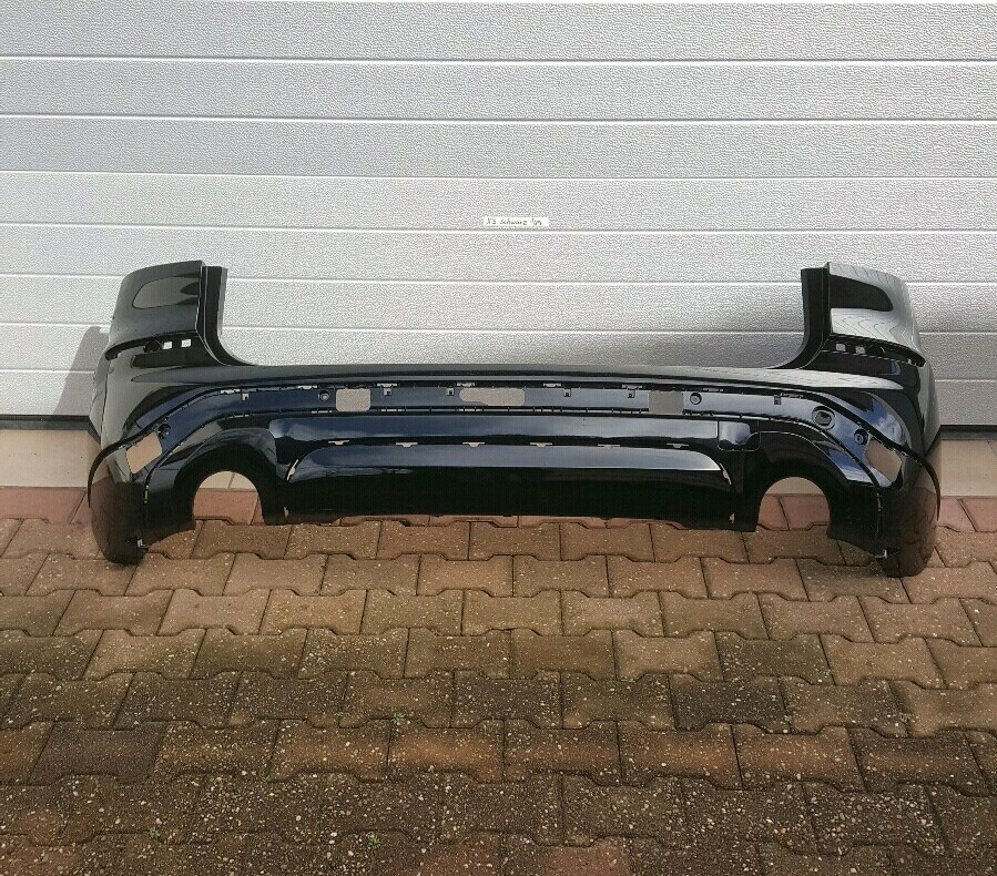 BMW X3 G01 Verkleidung Stoßfänger Heckschürze Stoßstange HINTEN M Paket schwarz – Bild 1