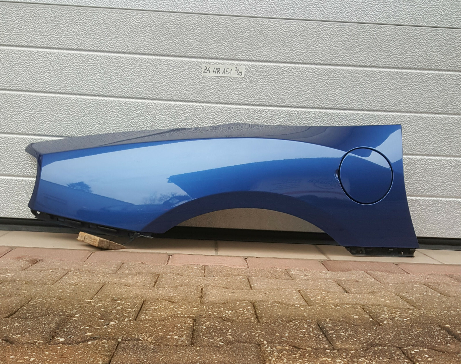 BMW Z4 Seitenwand Aussenhaut Kotflügel HINTEN RECHTS  Montego Blau A51