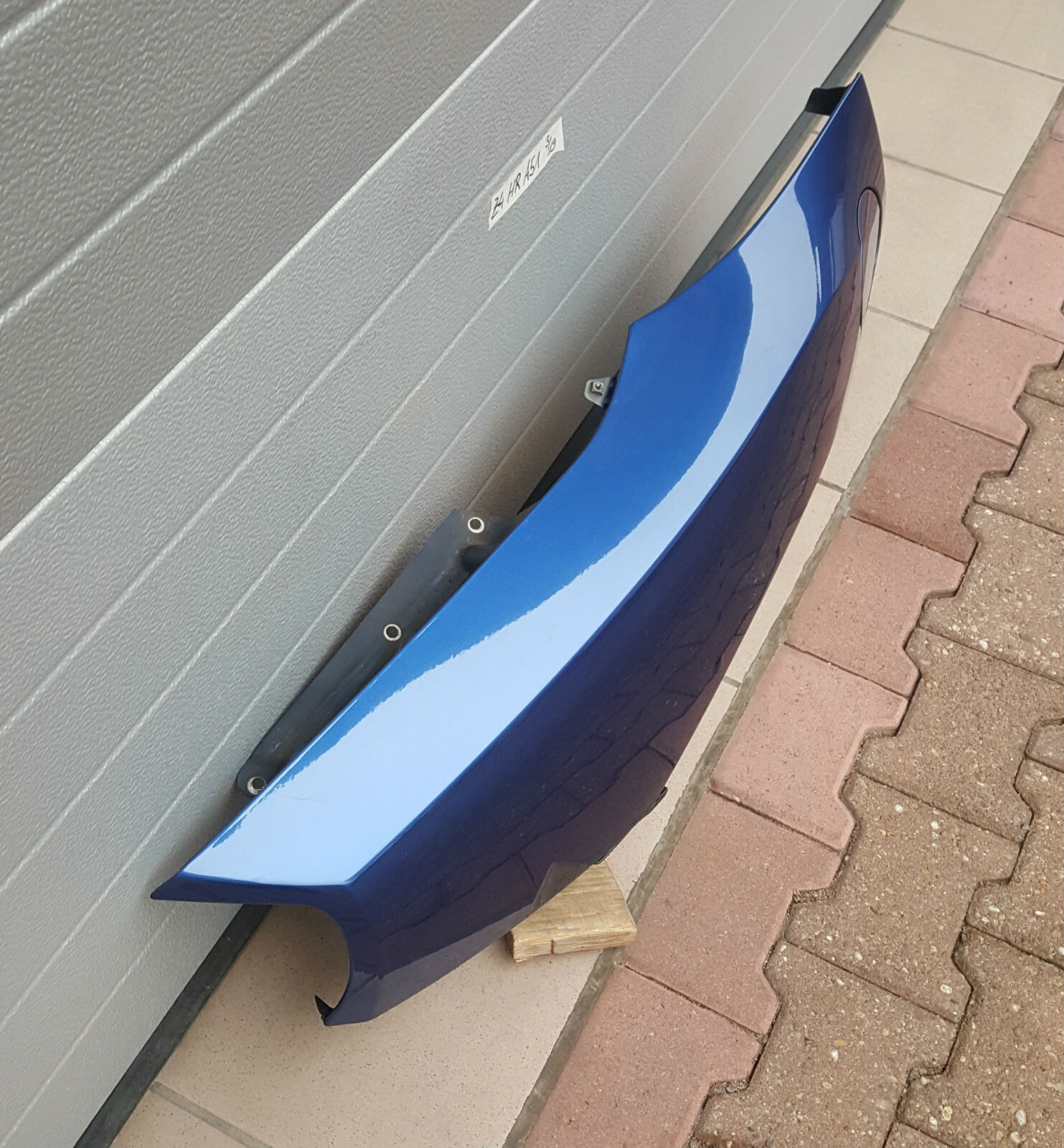 BMW Z4 Seitenwand Aussenhaut Kotflügel HINTEN RECHTS  Montego Blau A51