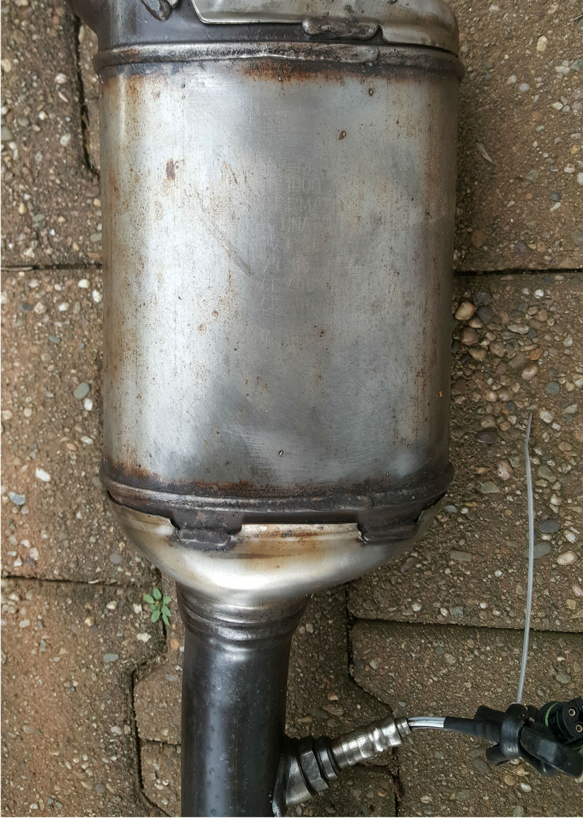 BMW Z4 E85 Auspuff Nachschalldämpfer + Mittelschalldämpfer 7539870  N46 Motor – Bild 4