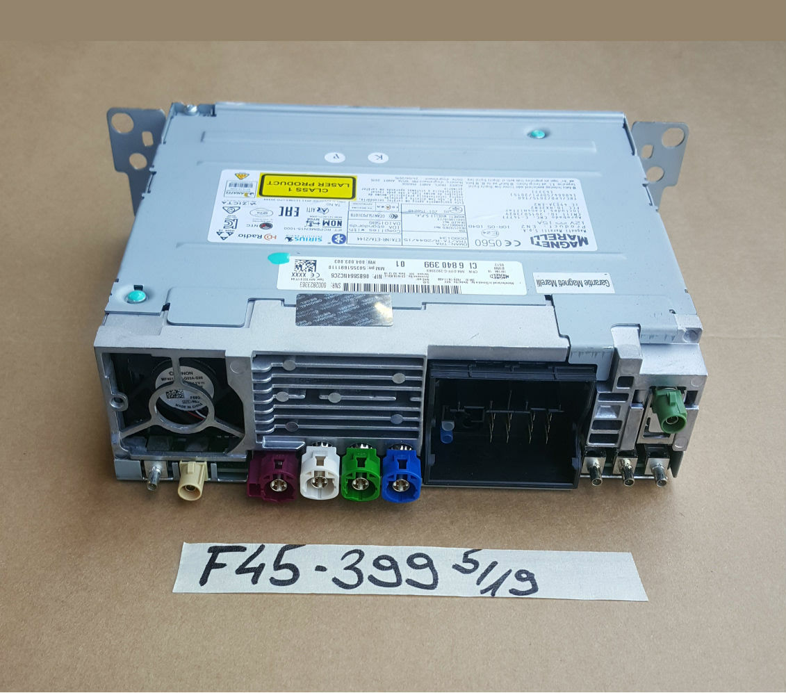 BMW F45  F46 X1 F48  Bluetooth CD Radio Headunit Basic Media Navigation 6840399 – Bild 3