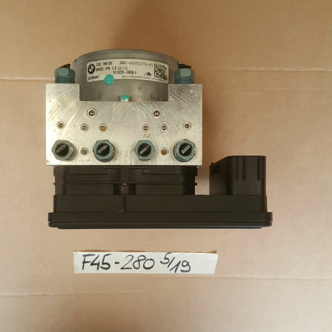 BMW 2er F45 F46 X1 F48 ABS Block Hydraulik Pumpe  Hydroaggregat DSC 6880558 – Bild 2