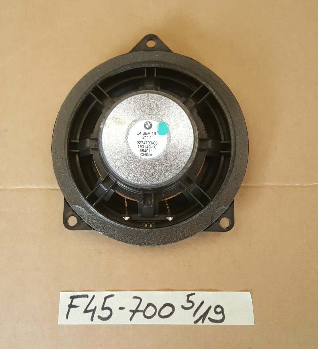 BMW 2er F45 F46  X1 F48 Mittelton Lautsprecher Box 9274700 – Bild 2