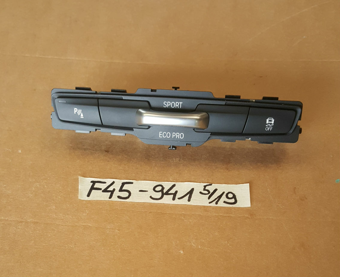 BMW  2er F45 F46 Sport Schalter PDC ECO Pro Bedieneinheit Mittelkonsole 9323941 – Bild 1