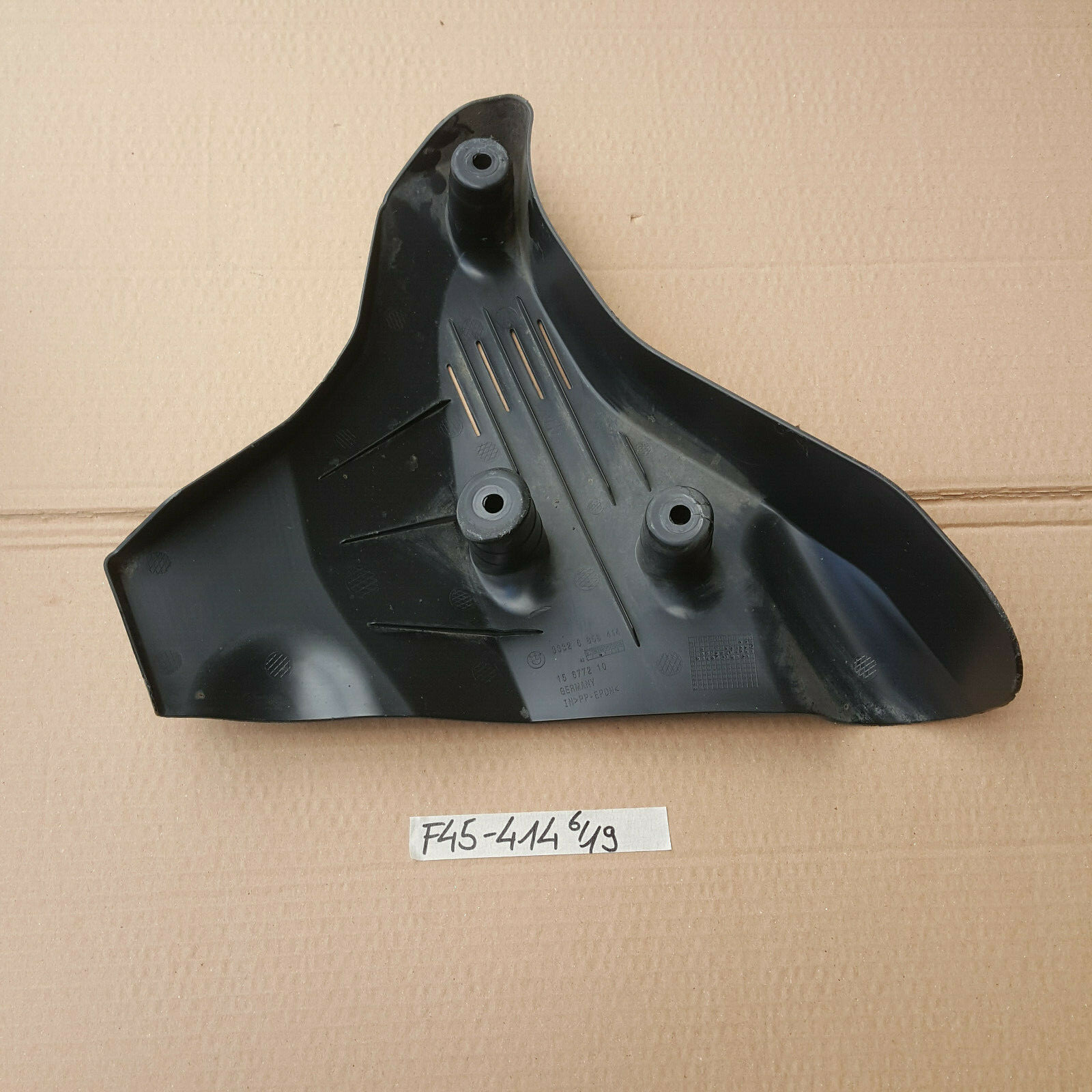 BMW F45 F46 Verkleidung Radaufhängung-Radlager Abdeckung HINTEN RECHTS 6858414 – Bild 2