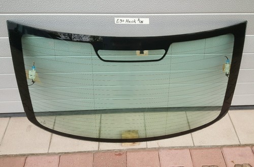 original BMW E90 Limousine beheizte Heckscheibe Fenster Glas Scheibe Hinten  – Bild 1