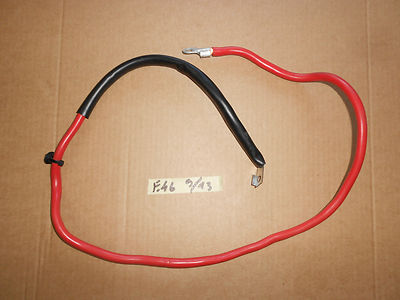 BMW E46 Batterie Kupfer Kabel / Plus Kabel  – Bild 1