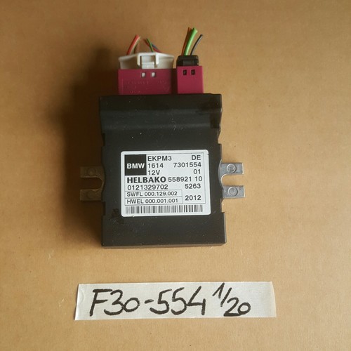 BMW F20 F21 3er F30 F31 F34 F35 Steuergerät für Kraftstoff Diesel Pumpe 7301554 – Bild 1