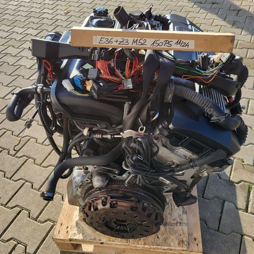 BMW E36 Z3 Roadster Motor 150 PS 320i M52 Engine 2 Liter ca. 92.000 Km ABHOLUNG