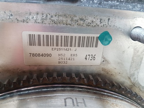 BMW Z4 Roadster 2,5 si Motor N52 Engine Zylinderkopf  ca. 103.000 Km ABHOLUNG – Bild 5