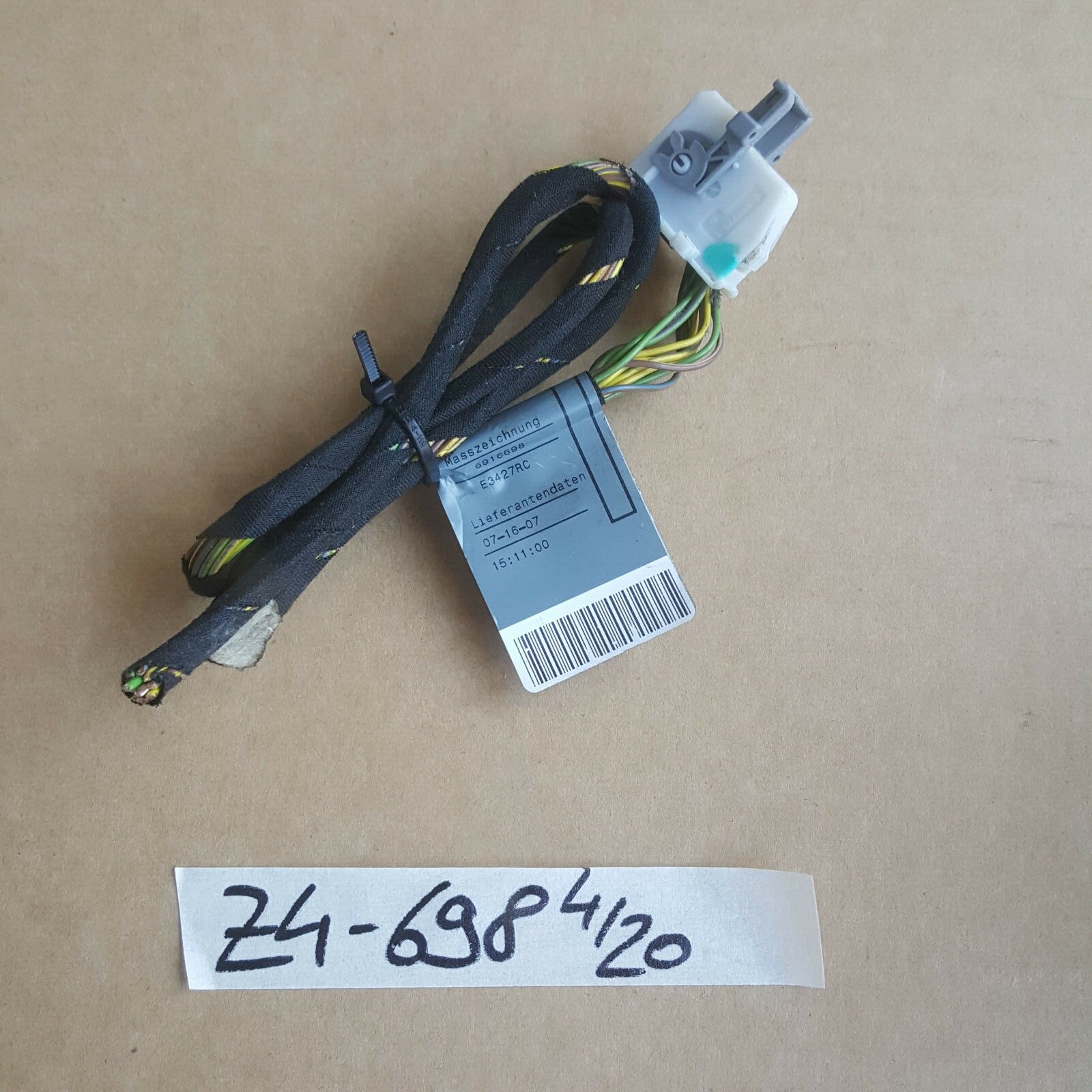 BMW Z4 E85 E86  PDC Stecker HINTEN 6916698 mit Kabel Stück