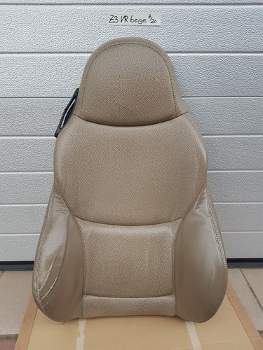BMW Z3 Beifahrer Sport Sitz Oberteil Leder beige Rückenlehne mit Sitzheizung 