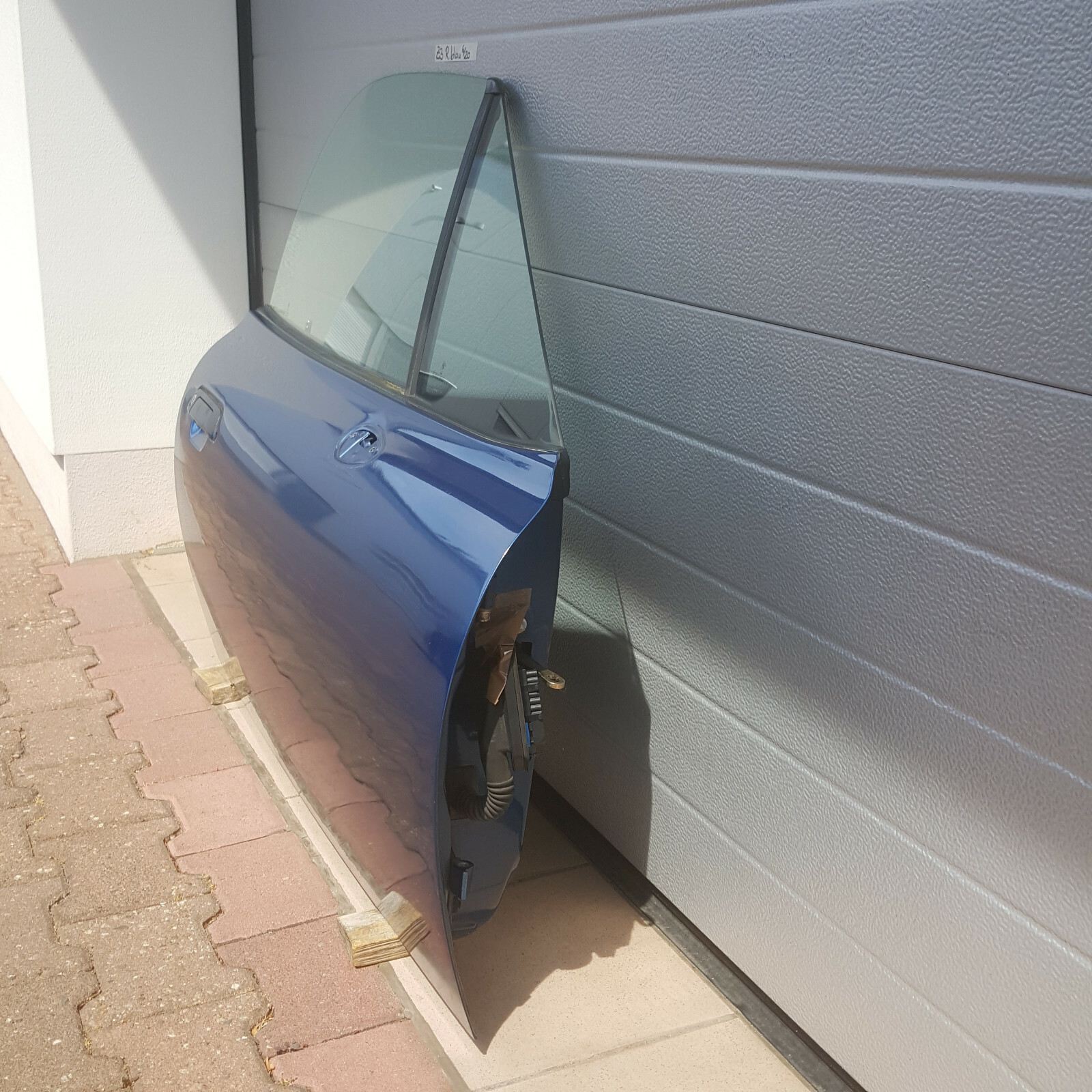 BMW Z3 Coupe + Roadster Beifahrer Tür RECHTS  Topas blau metallic ABHOLUNG 