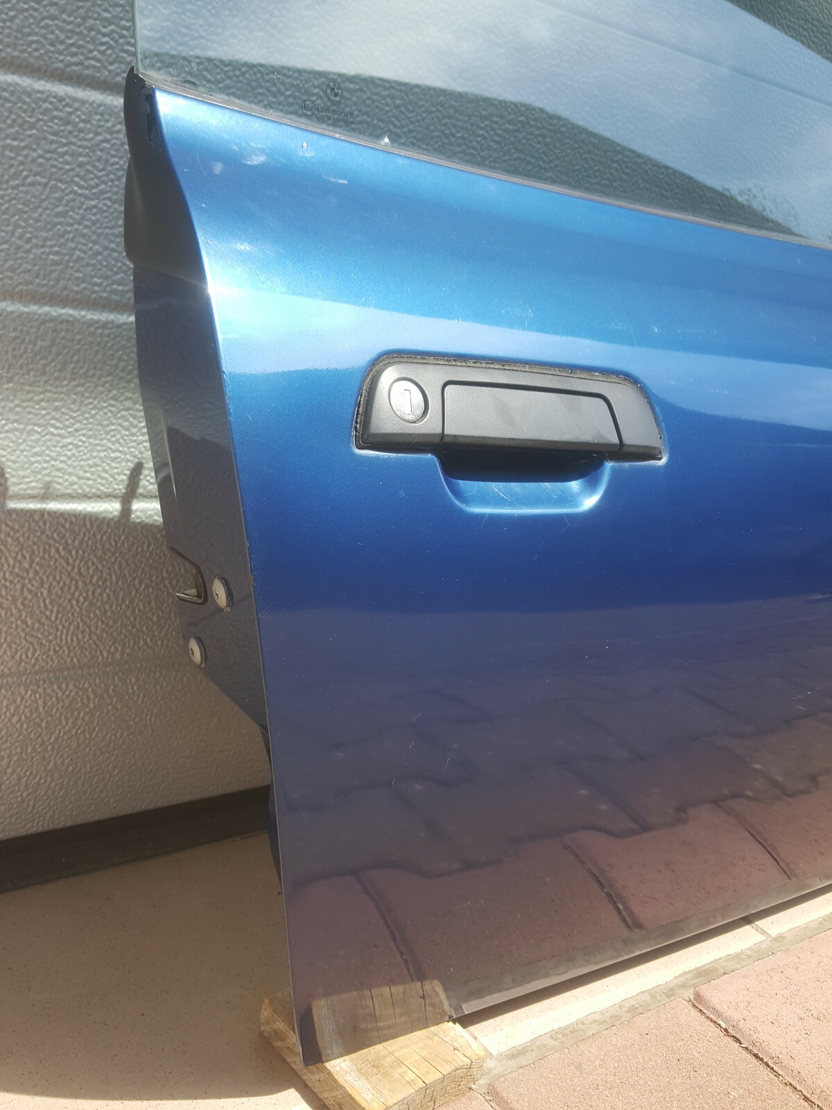 BMW Z3 Coupe + Roadster Beifahrer Tür RECHTS  Topas blau metallic ABHOLUNG 