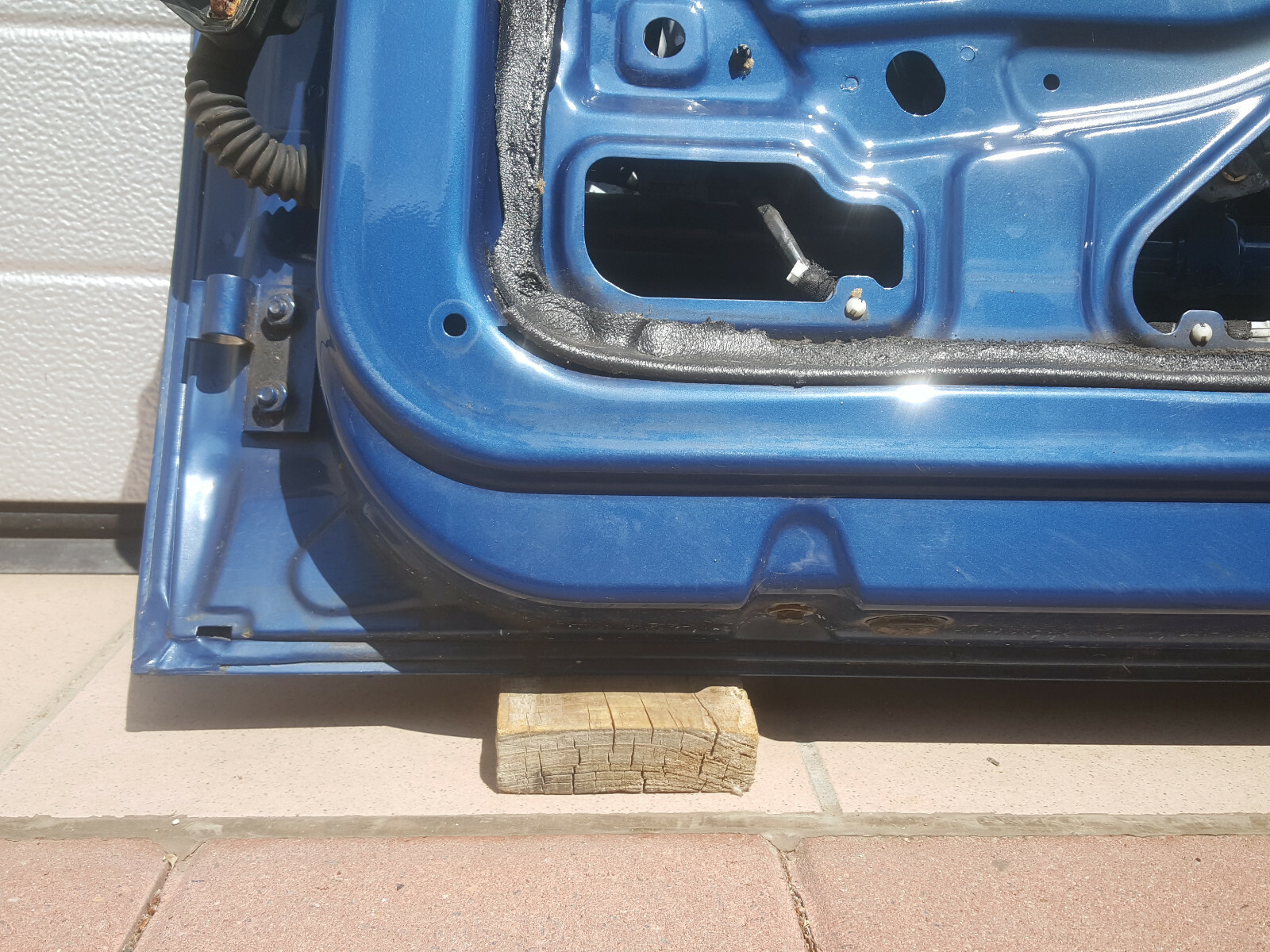 BMW Z3 Coupe + Roadster Beifahrer Tür RECHTS  Topas blau metallic ABHOLUNG 