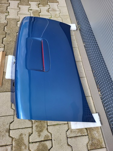 BMW Z3 Facelift Heckklappe Heckdeckel Kofferraum Deckel Topas blau ABHOLUNG  – Bild 4