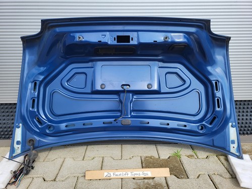 BMW Z3 Facelift Heckklappe Heckdeckel Kofferraum Deckel Topas blau ABHOLUNG  – Bild 7