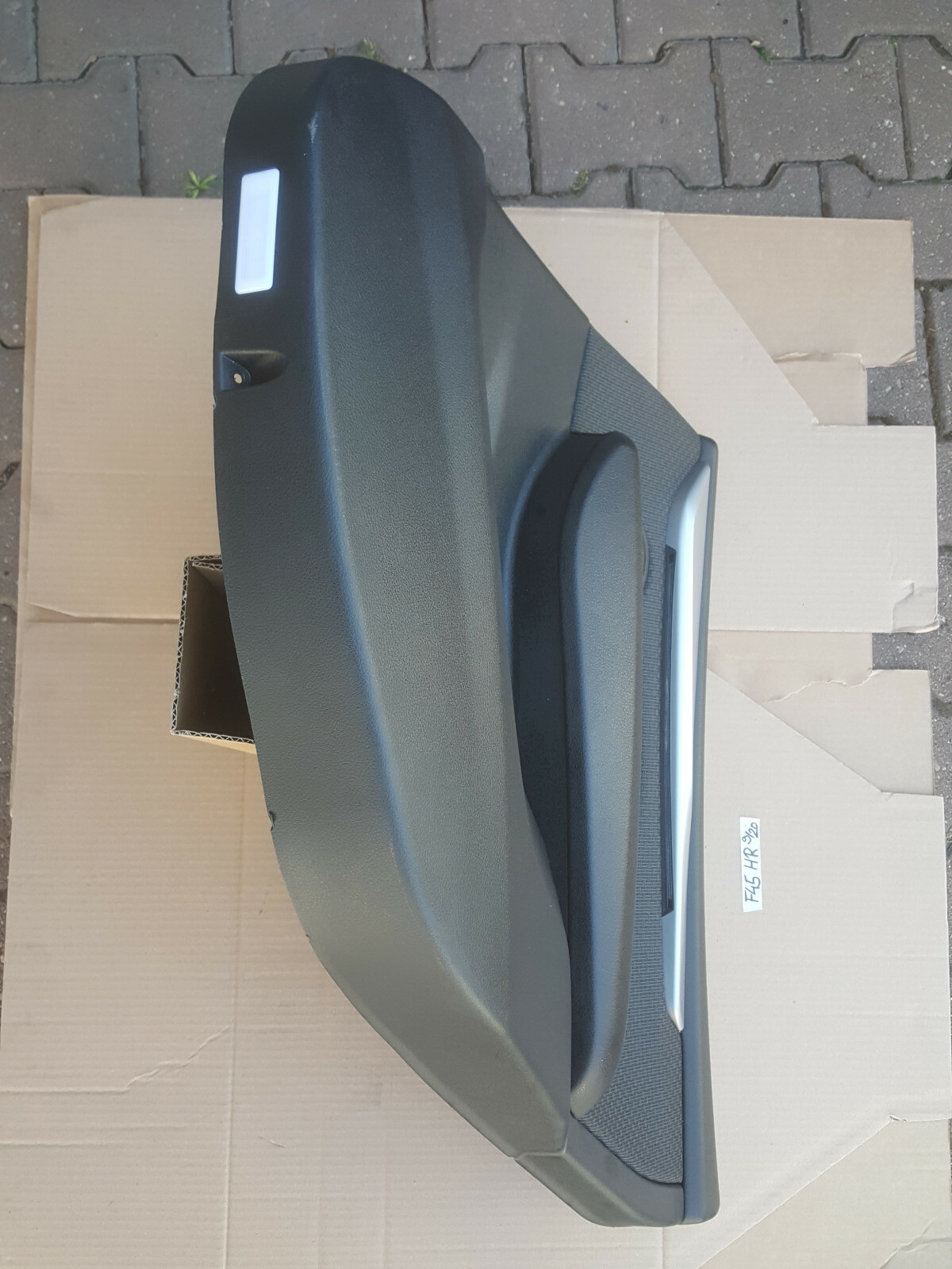 BMW F45 Tür Verkleidung HINTEN RECHTS Stoff Grid Anthrazit Lichtpaket ABHOLUNG  – Bild 4