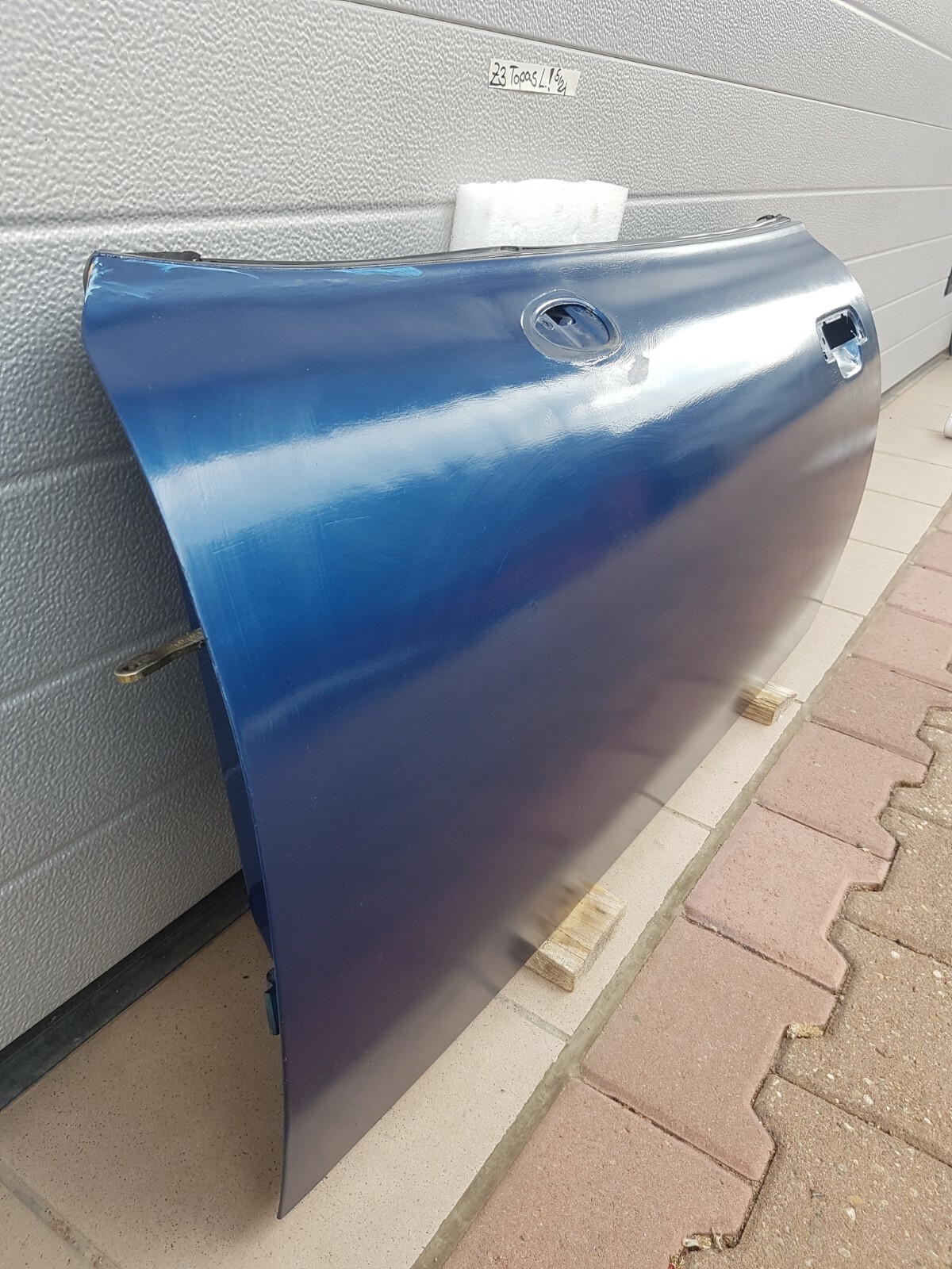 BMW Z3 Roadster Fahrer Tür LINKS Titan Silber Oder blau Beule Kratzer Lackschäde