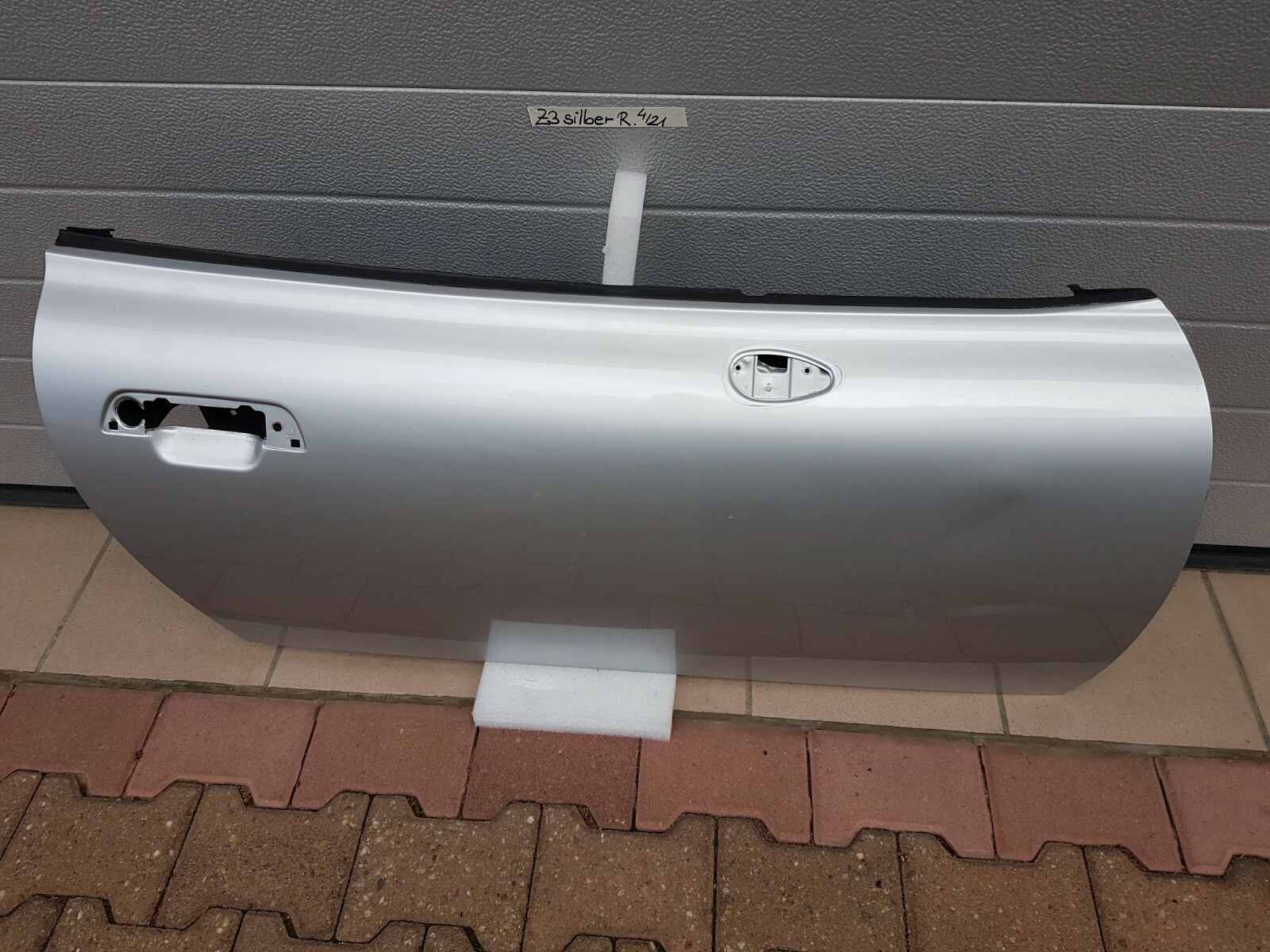 BMW  Z3 Coupe Roadster Beifahrer Tür RECHTS Titan Silber Metallic Beule