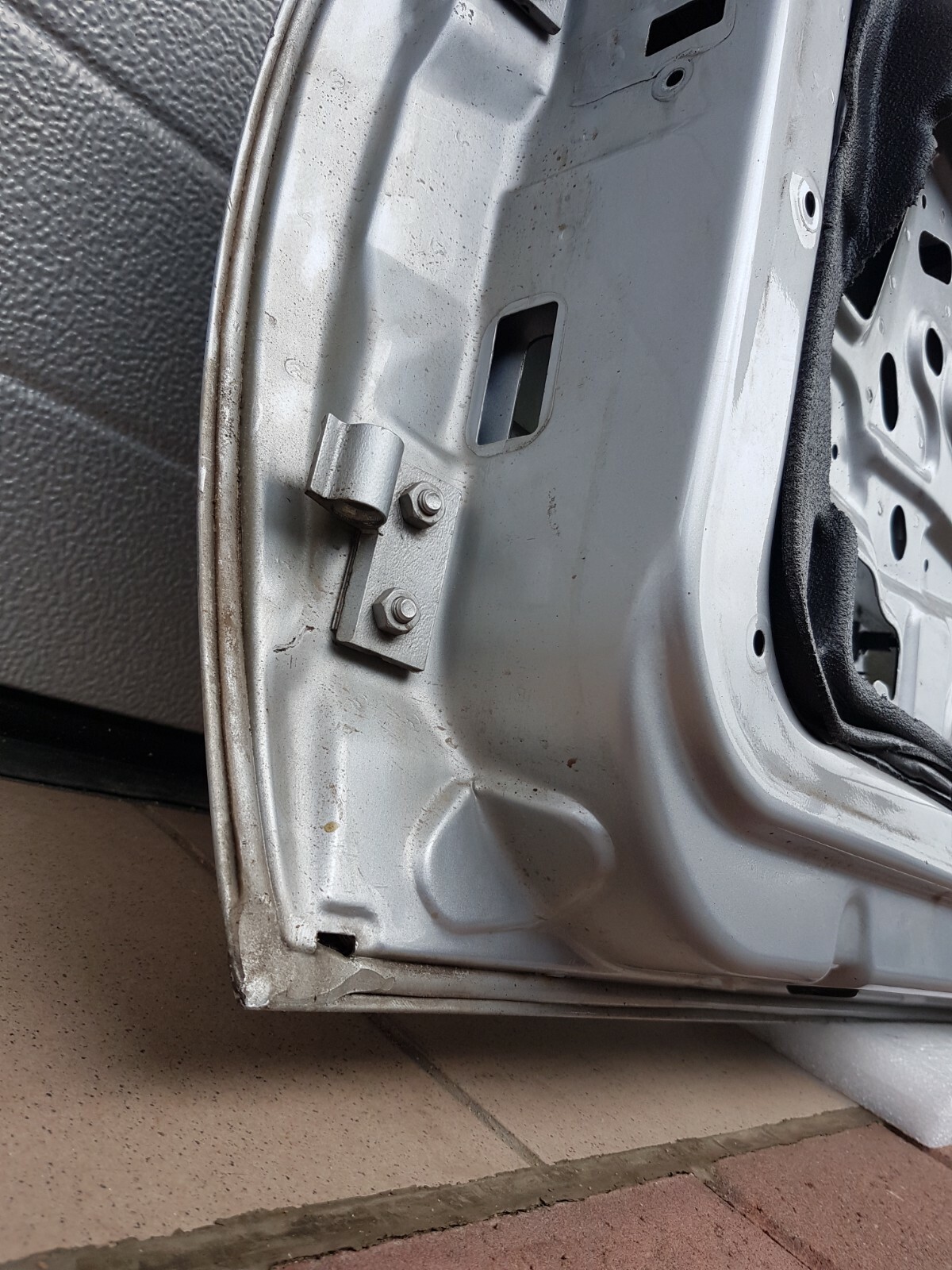 BMW  Z3 Coupe Roadster Beifahrer Tür RECHTS Titan Silber Metallic Beule