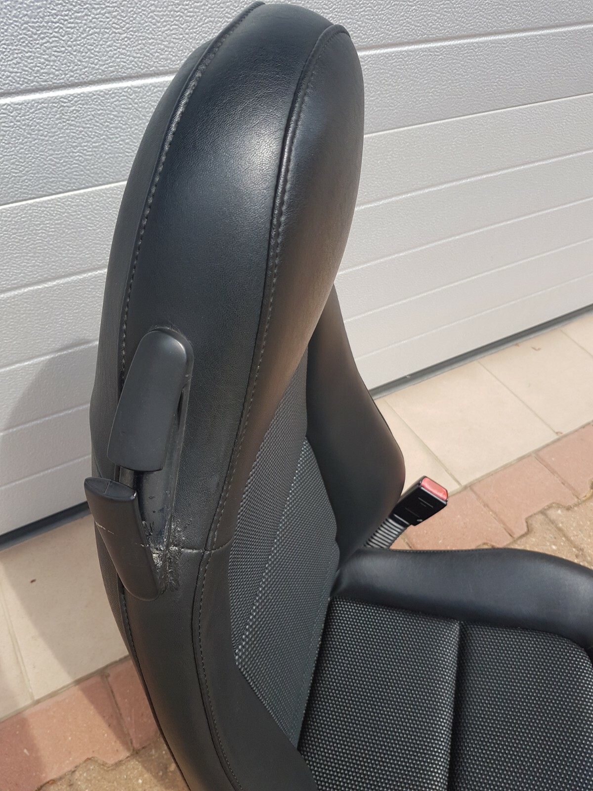 BMW Z3 Roadster Facelift Bei Fahrer Sitz Leder schwarz RECHTS  Gestell  Motor – Bild 7