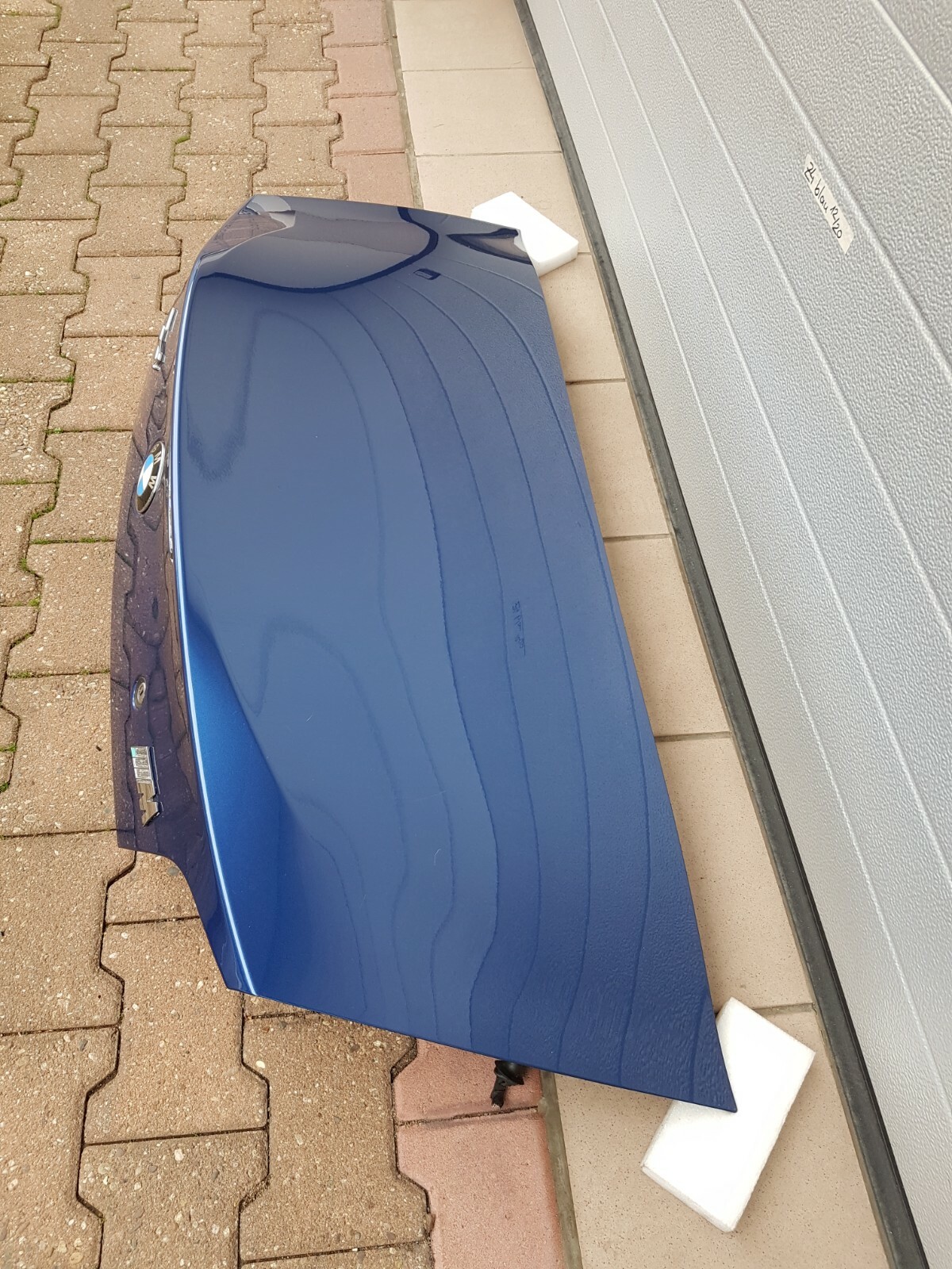 BMW Z4 E85 Heckklappe Kofferraum Klappe Heckdeckel Montego blau  ABHOLUNG