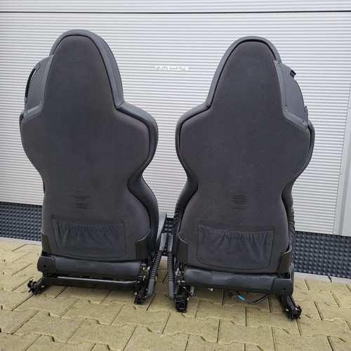 BMW Z4 E85 Fahrer Beifahrer Sport Sitz Leder schwarz ohne Sitzheizung ABHOLUNG – Bild 4