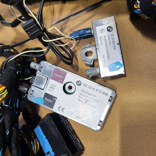 BMW Z4 E85 Radio Kabel Audio Kabelbaum Sound System 6916755 Endstufe Stecker  – Bild 2