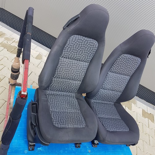 BMW Z3 Roadster Fahrer + Beifahrer Stoff Sitz mit Gestell ohne Motor ABHOLUNG