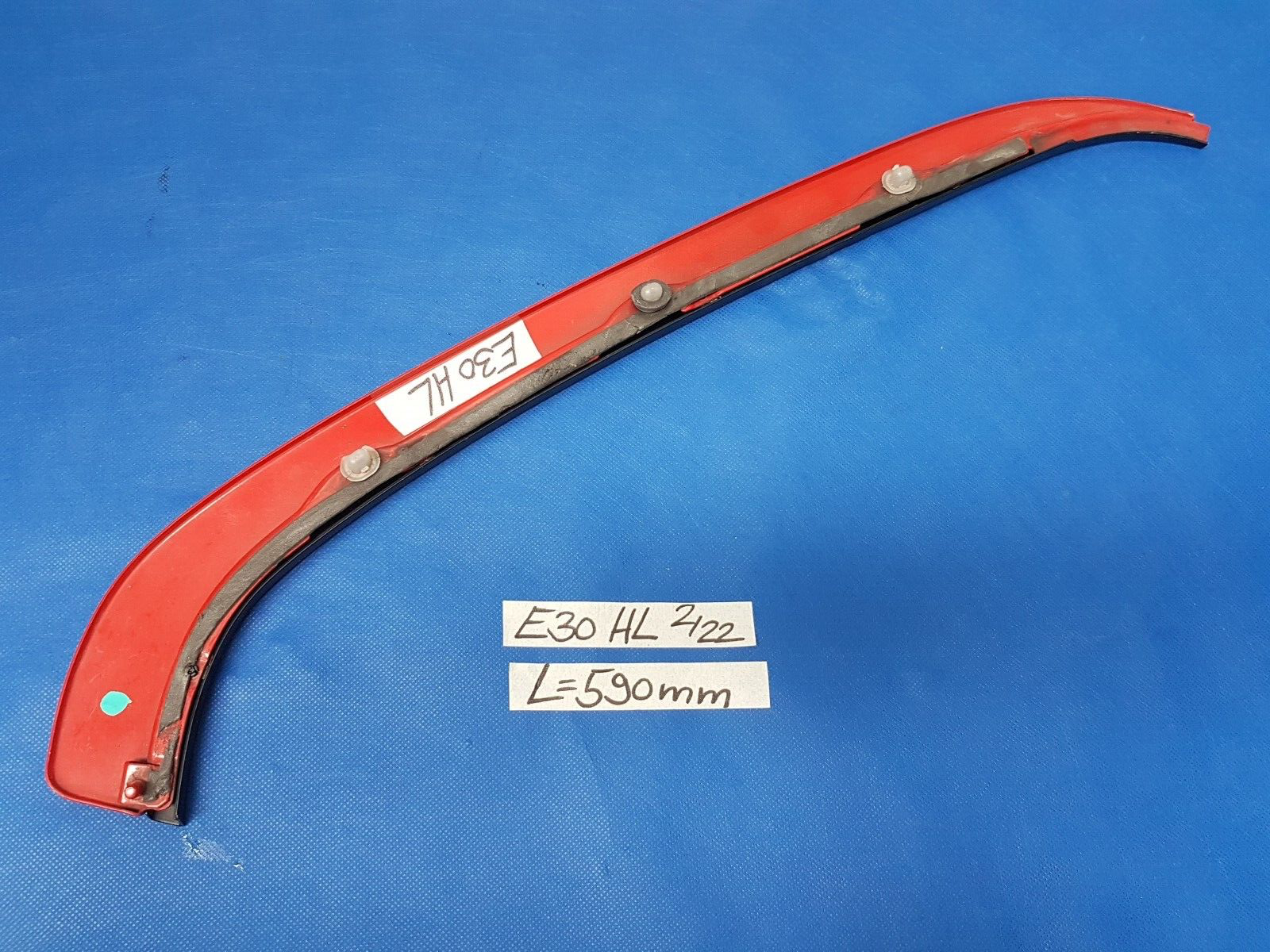 BMW E30 Touring Zierleiste Dach Leiste C-Säule HINTEN außen rechts ODER links  – Bild 8