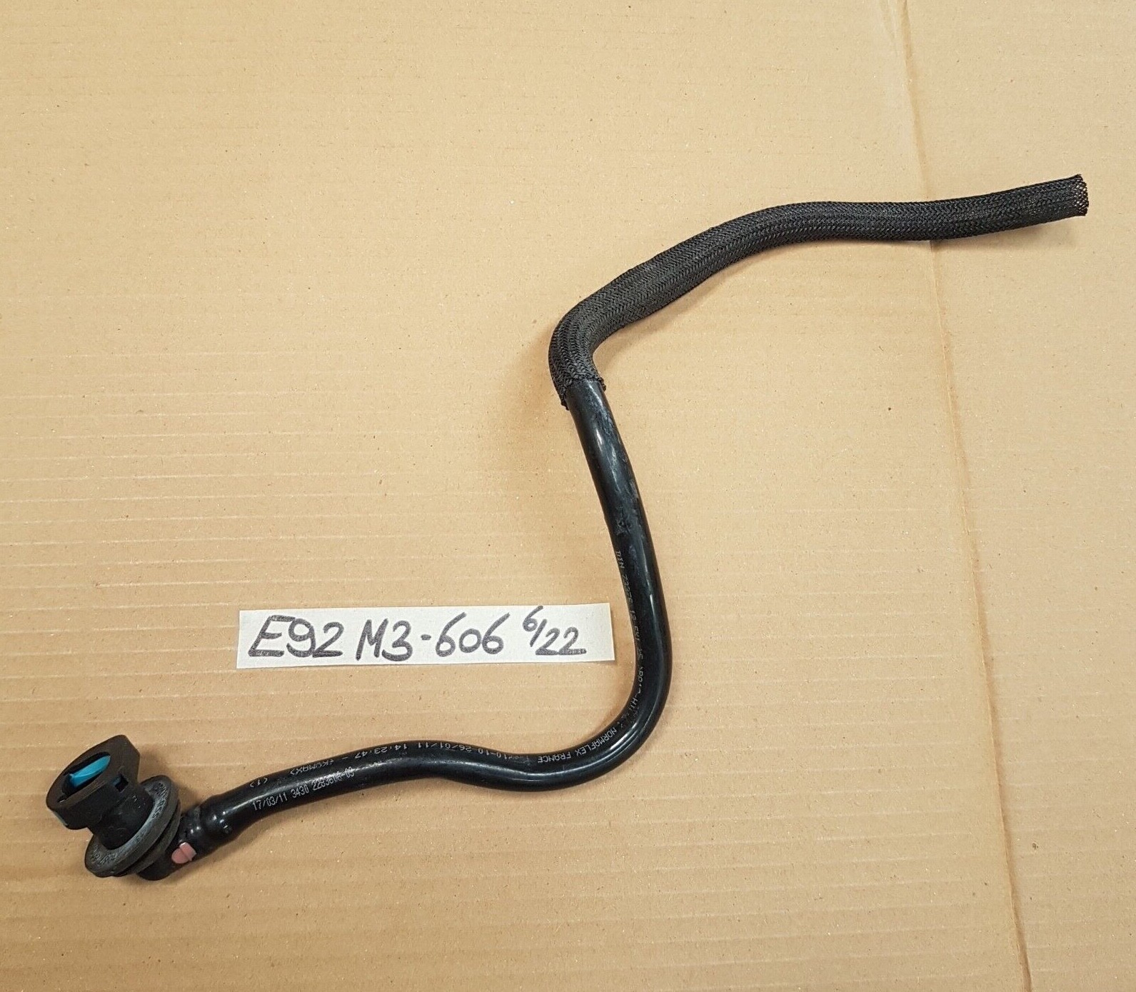 BMW E90 E91 E92 E93 M3 Unterdruck Leitung Bremskraftverstärker 2283606 – Bild 1