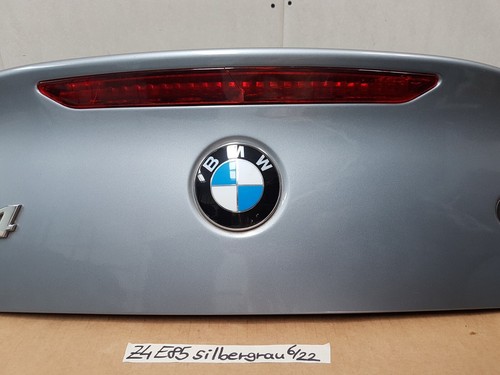 BMW Z4 E85 Heckklappe Kofferraum Klappe Heckdeckel Silber grau Metallic ABHOLUNG