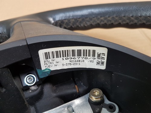 BMW Z3 Roadster Facelift E46 E39 Sport Lenkrad Fahrer-Airbag Modul Doppelzünder – Bild 4