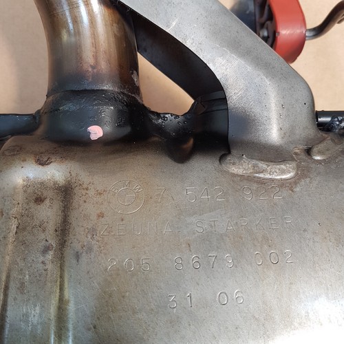 BMW Z4 E85 Auspuff Nachschalldämpfer  Endschalldämpfer 7542922  N46 Motor – Bild 3