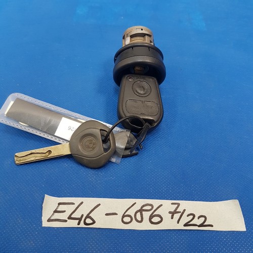 BMW E46 Limousine Touring Zündschloss Zylinder  1094686 + Schlüssel Ring Antenne – Bild 4