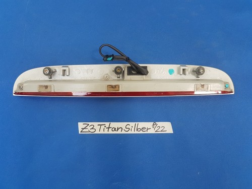 BMW Z3 Roadster Facelift Drittes Bremslicht 8410754 Abdeckung silber  – Bild 3