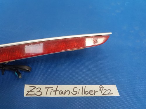 BMW Z3 Roadster Facelift Drittes Bremslicht 8410754 Abdeckung silber  – Bild 5