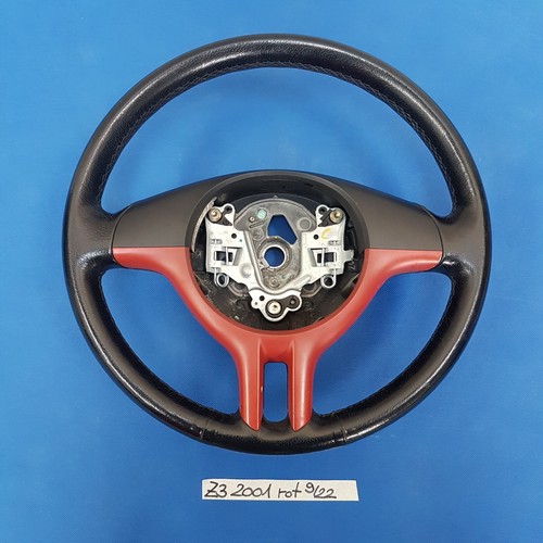 BMW Z3 Roadster Facelift + E46 + E39 Sportlenkrad Leder Lenker Sport Lenkrad rot