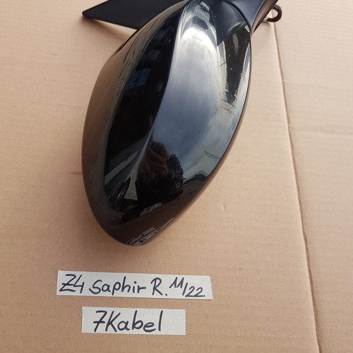 BMW Z4 E85 Seiten Außen Spiegel black saphir schwarz rechts ODER links ABHOLUNG 