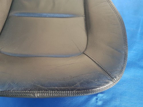 BMW Z3 Roadster + Coupe Fahrer Sitz Kissen Unterteil Leder schwarz black – Bild 8