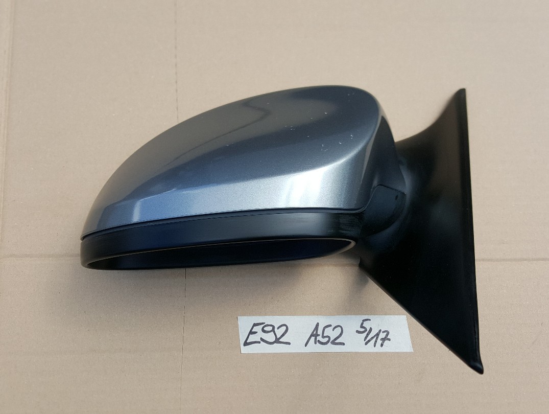 BMW E92 E93 Außen Seiten Spiegel 5 PIN LINKS space grau metallic A52   – Bild 3