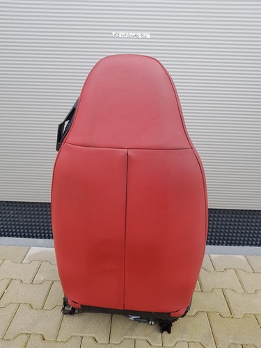 BMW Z3 Roadster Fahrer Sitz LINKS Leder rot snake + Gestell + Motoren ABHOLUNG – Bild 11