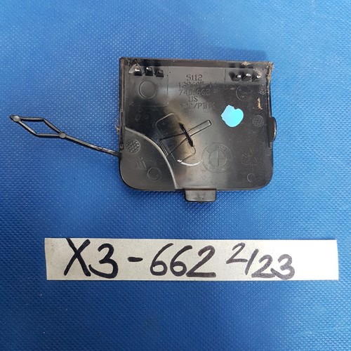 BMW X3 Klappe für Abschlepp Öse  Verkleidung Blende Stoßstange 7400662 schwarz – Bild 2