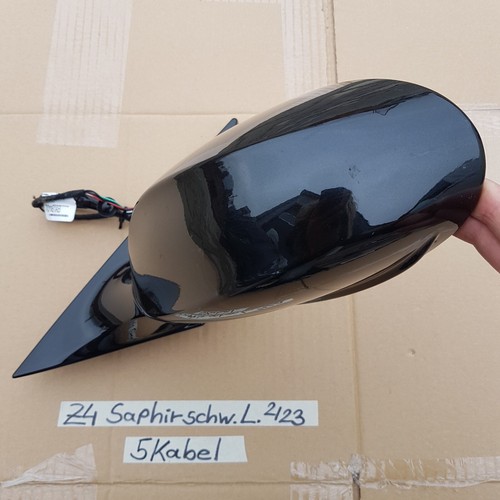 BMW Z4 E85 E86 Seiten Außen Spiegel +  Motor LINKS  saphir schwarz shadow line  – Bild 6