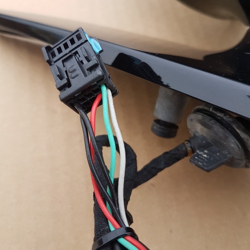 BMW Z4 E85 E86 Seiten Außen Spiegel +  Motor LINKS  saphir schwarz shadow line  – Bild 7